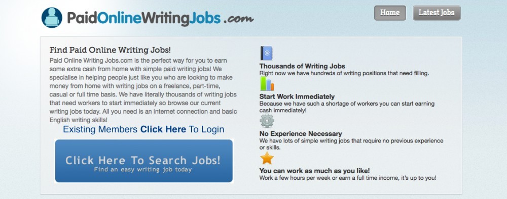 Paid Online Writing Jobs Review